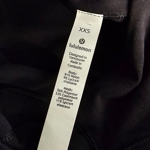 Lululemon Womens Ready To Rulu Hoodie Black, Pullover, Mock Neck, Size XXS - Picture 5 of 8